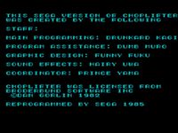 Choplifter sur Sega Master System